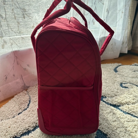 Rockland Melrose collection Upright Wheeled Underseater in Cherry Red - Picture 4 of 8